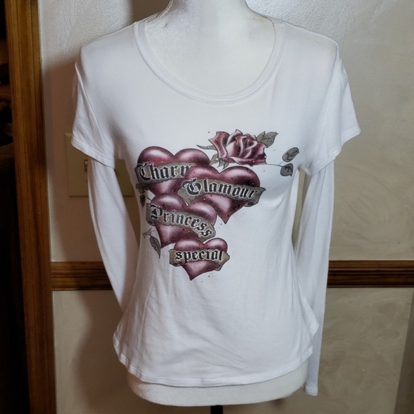 Body Central size large long sleeve t-shirt - Picture 1 of 5